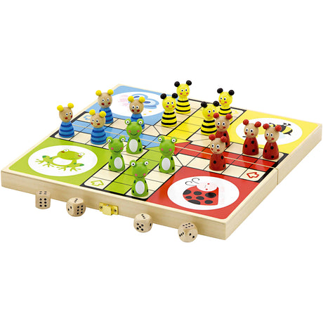 Nowe klasyczne zabawki https: www.cchobby.nl viga-ludo-dieren-bordspel-eng-fr-1-set