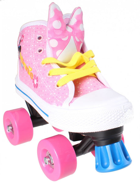 Minnie Mouse Roller łyżwy Dziewczyny różowy biały rozmiar 29