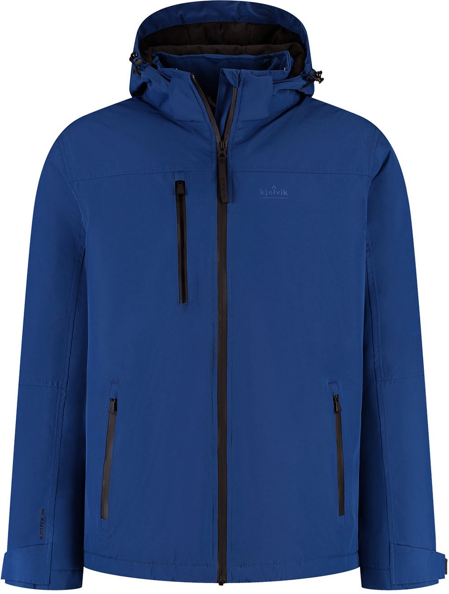 Kjelvik lemmy heren outdoorjas - licht blauw xl