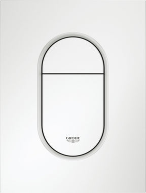 Grohe arena cosmopolitan s bedieningsplaat - 2-knops - wit