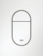Grohe arena cosmopolitan s bedieningsplaat - 2-knops - wit