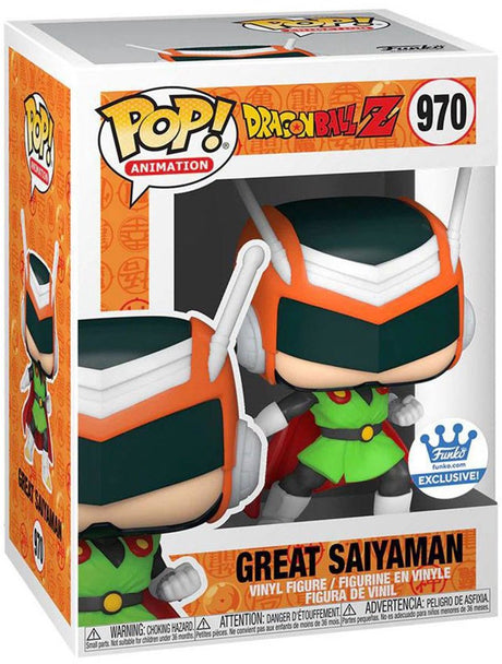 Funko Dragon Ball Z kolekcjonerska figurka pop! animacja wielki saiyaman ekskluzywny 9 cm wielobarwny