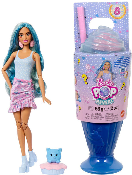 Prezentacja lalki Barbie — fajnej lalki w kształcie babeczki