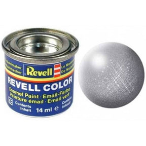 Farba Revell do modelu budynku numer 91 metaliczny żelazny