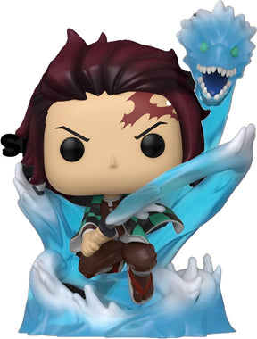 Funko-pop! pogromca demonów - tanjiro kamado ze smokiem (gitd) (wydanie specjalne) #873