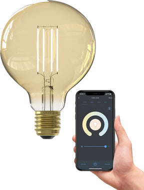 Lampa LED Calex Smart Globe G95 7W 806lm 1800-3000K