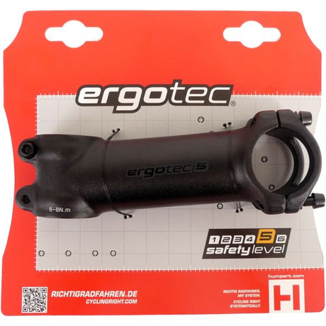 Voorbouw Ergotec Shark 31,8 mm 110 mm czarny