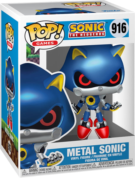 Gry Funko pop: sonic - metal sonic - pop #916