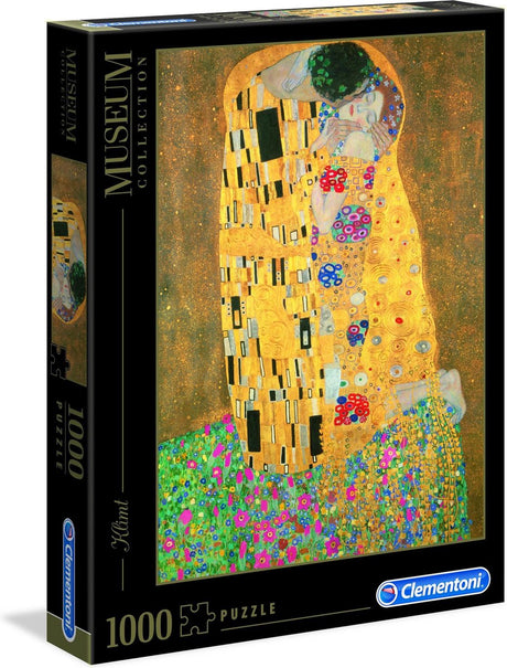 Clementoni - puzzle - 1000 elementów - il bacio (muzeum) - puzzle dla dorosłych
