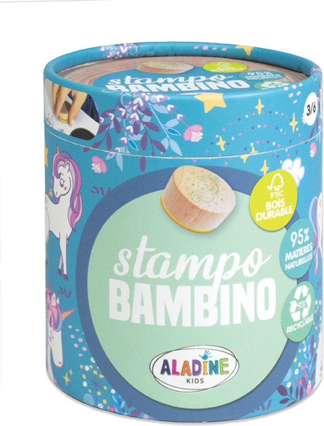 Aladine - jednorożec stemplowany Bambino