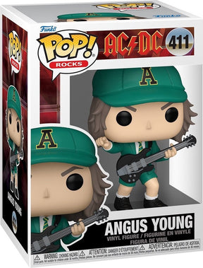 Funko pop rock: ac DC Angus Young (zielony strój) pop #411