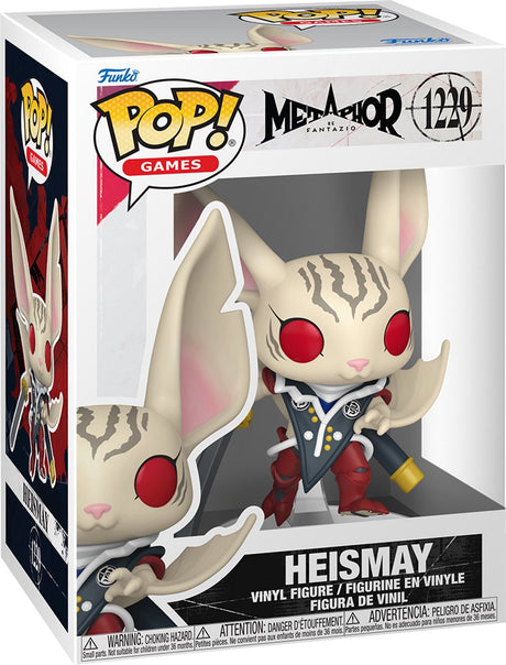 Metafora Funko: refantazio pop! gry winylowe figurki heismay 9 cm lalka! postać