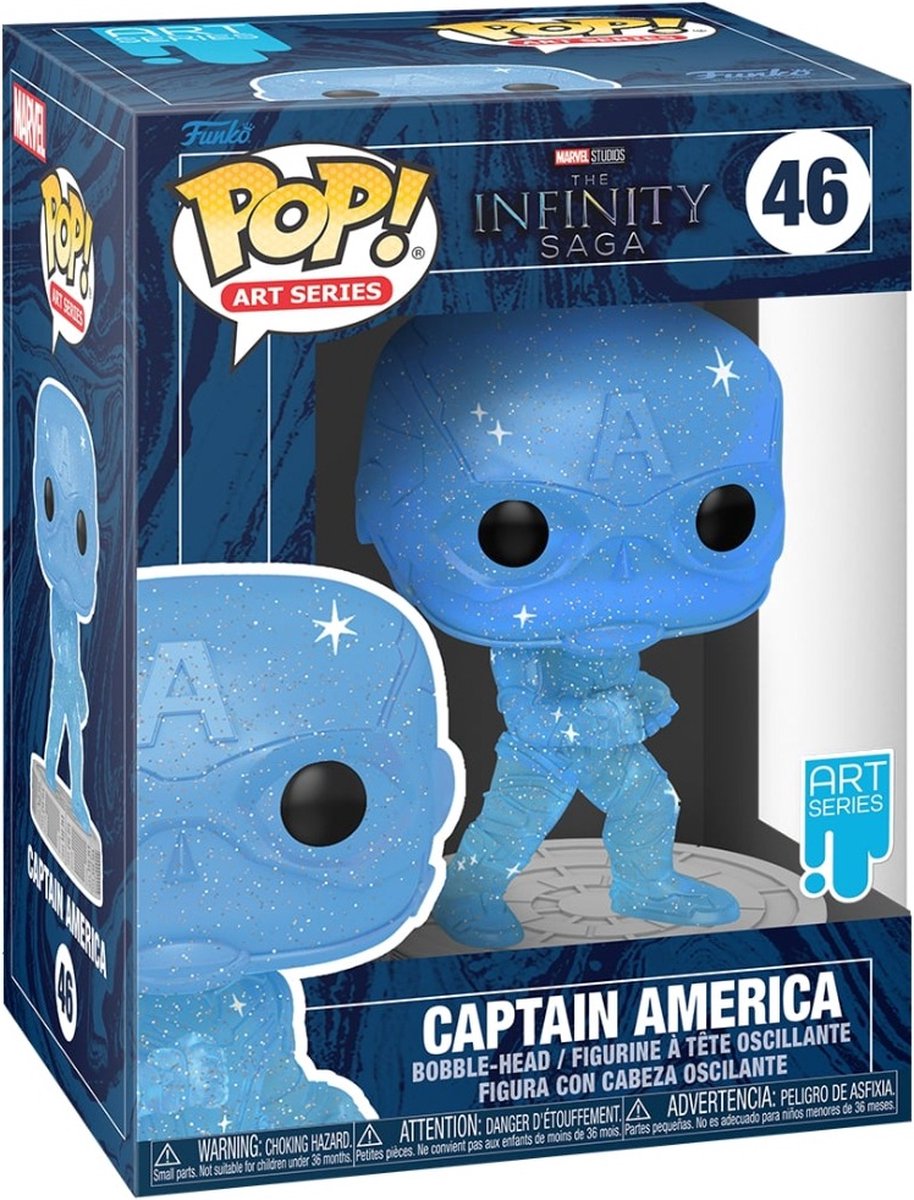 Funko-pop! seria artystyczna: saga Marvel Infinity – Kapitan Ameryka