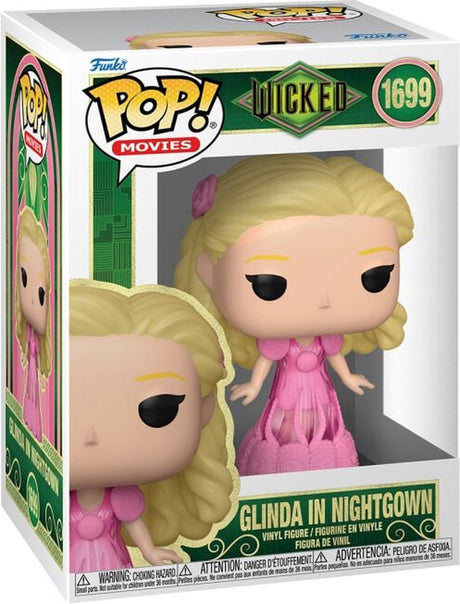 Funko niegodziwa glinda w koszuli nocnej winylowa figurka 1698 pop! wielobarwny