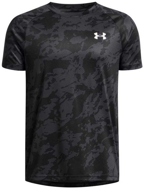 Chłopięca koszulka sportowa Under Armour ua tech 2.0 ss-blk - czarny - antracyt - biały