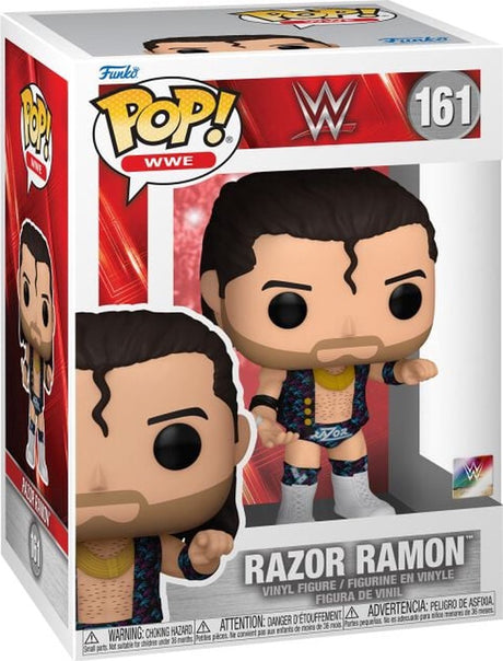 Funko wwe brzytwa ramon winylowa figurka 161 pop! all-over pcv - gadżety dla fanów, sport, wrestling