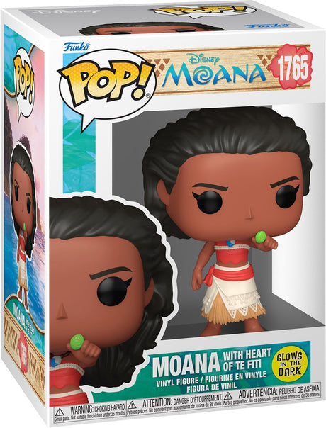Funko-pop! disney: moana - moana z sercem z tefiti (świecące w ciemności) #1765