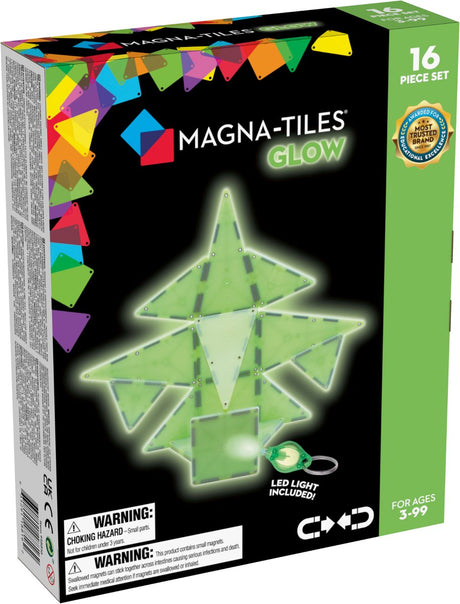 Magnatiles świecą w ciemności 16 sztuk