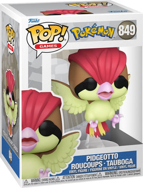 Gry Funko pop: pokémon pidgeotto - pop #849