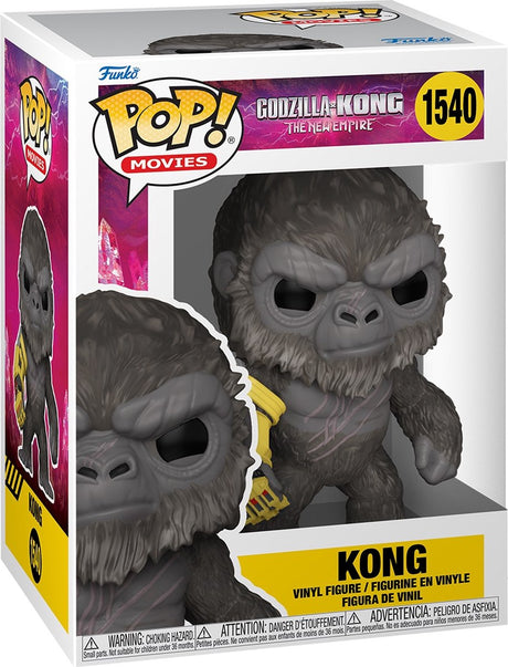 funko godzilla kontra kong nowe imperium - kong winylowa figurka 1540 pop! wielobarwny