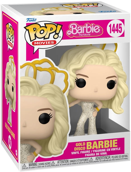 Filmy Funko pop: złota barbie disco - pop #1445