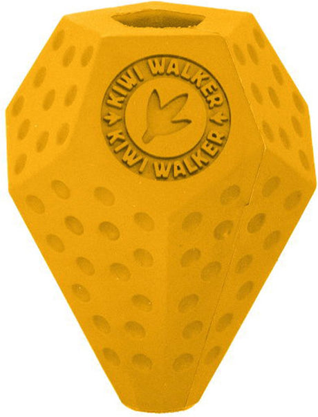 Chodzik do kiwi - zabawka dla psa - zagrajmy - diaball mini tpr - pomarańczowy - pływający, podskakujący, mocny, lekki - dozownik karmy - +-7,5 x 8,5 cm