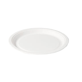 Talerz kartonowy okrągły biały 23 cm (8x20 sztuk)