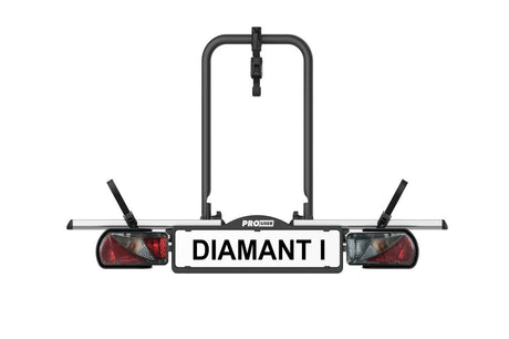 Bagażnik rowerowy Pro-user pro user Diamond 1 - bagażniki rowerowe - aluminium czarny