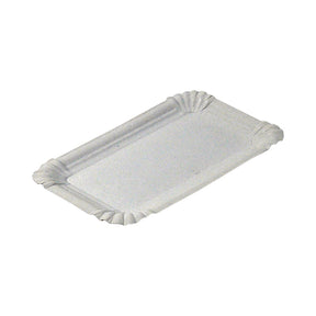 Naczynia kartonowe bez podszewki duplex białe 12x19cm (1000 szt.)