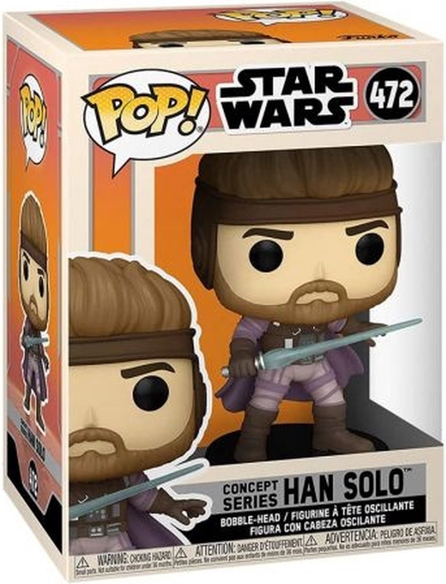 Funko Star Wars: seria koncepcyjna – han solo pop #472