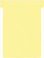 Karty planszowe Nobo t, indeks 3, ft 120 x 92 mm, żółte