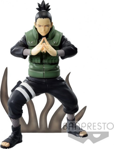 Banpresto spółka z ograniczoną odpowiedzialnością naruto Shippuden - gwiazdy wibracyjne - figurka Shikamaru 17 cm