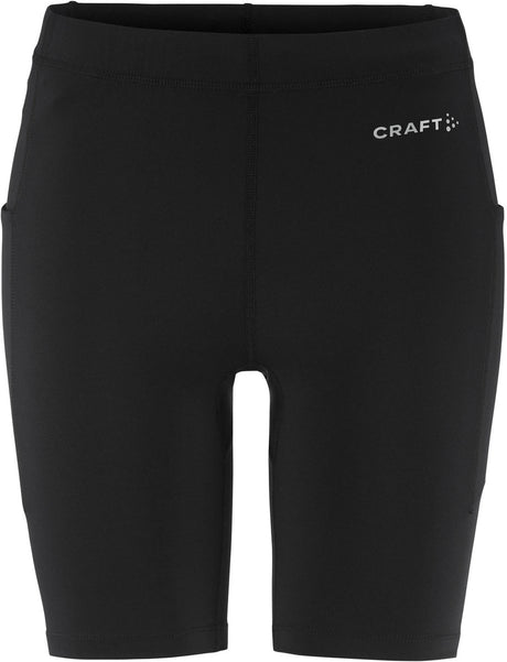 Męskie legginsy sportowe Craft Essence krótkie 3 m - czarne