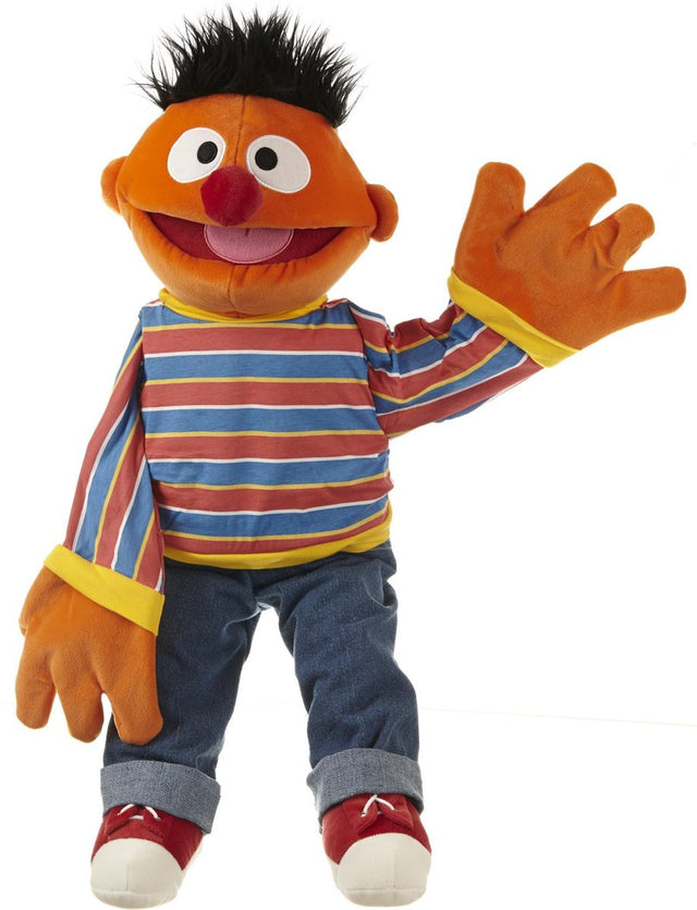 Żywe lalki, rękawiczka lalek Ernie 45cm