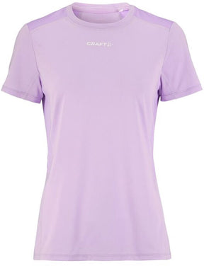 Craft adv essence ss tee 2 w lilac - sportshirt