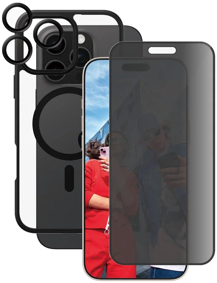 Flagowiec Panzerglass – pakiet prywatności 3 w 1 – iPhone 16 pro max