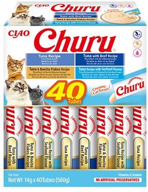 Ciao churu cat puree z tuńczyka 40x14 gr