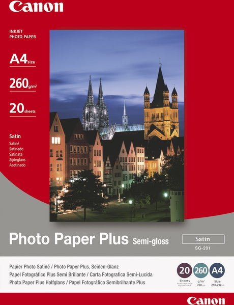Papier fotograficzny Canon SG-201 A4 - 20 sztuk