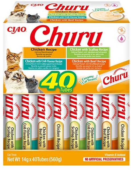 Ciao churu puree z kurczaka - 40x14 gr