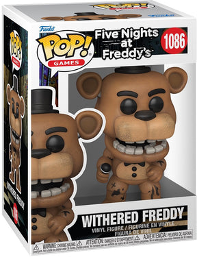 Funko five nights at freddy's withered freddy (gry) winylowa figurka 1086 unisex pop! - neutralny - standardowy