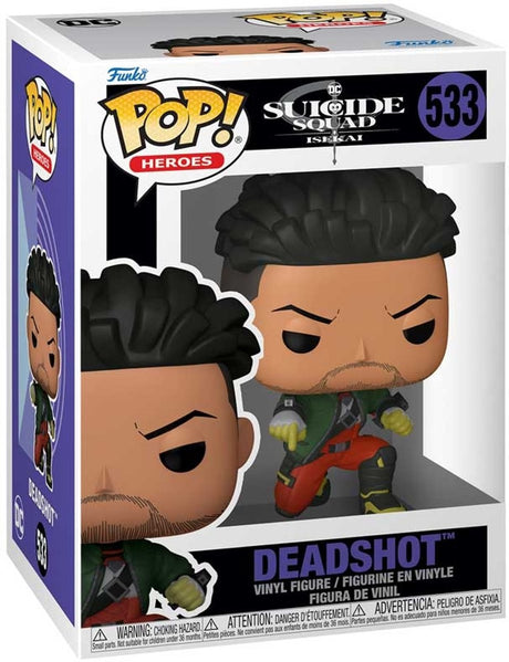 Funko oddział samobójców isekai pop! animacja winylowa figurka deadshot 9 cm pop! postać
