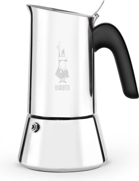 Perkolator Bialetti Venus 6 filiżanek – ekspres do kawy – stal nierdzewna – nadaje się do indukcji – włoski ekspres do kawy