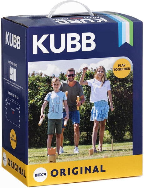 Bex kubb oryginalne drewno kauczukowe