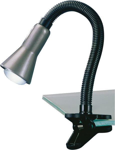 Trio flexo - lampa zaciskowa - aluminium - bez 1x e14 3,5 w - wyłącznik sznurkowy - elastyczny - lampa zaciskowa