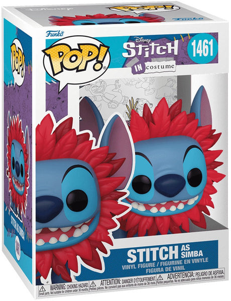 Funko lilo ścieg pop! Kostium winylowy kumpla - Simba 9 cm