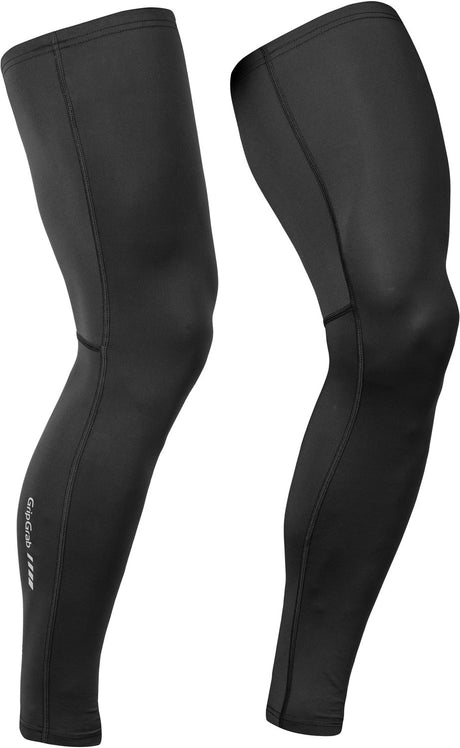 Gripgrab - Ocieplacze na nogi UPF 50+ UV Protect letnie rowerowe rękawy na nogi z ochroną UV - unisex - czarne