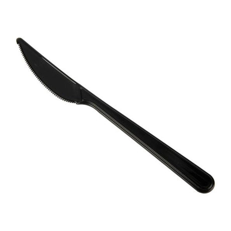 Nóż wielokrotnego użytku czarny pp 185 mm (50 sztuk)