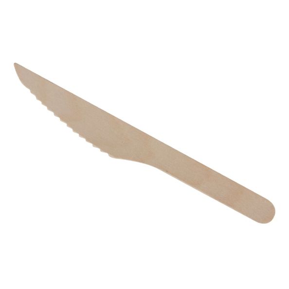 Nóż drewniany 16,5 cm (250 sztuk)