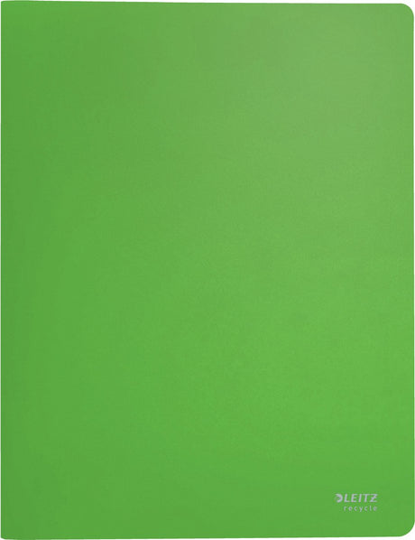 Album Leitz Recycle Show Album A4 – 40 okładek – 90% plastiku pochodzącego z recyklingu przed i pokonsumenckiego – zielony