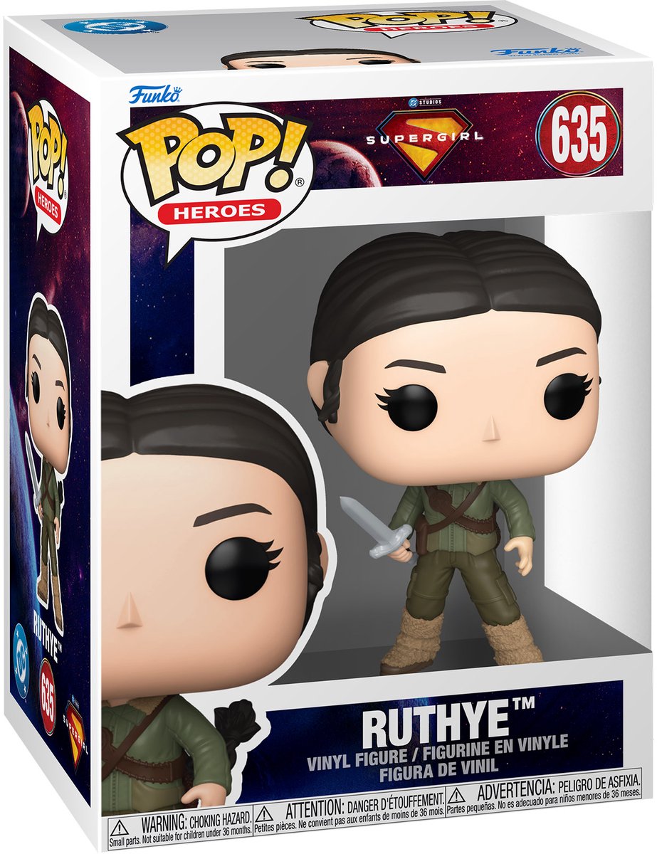 Funko supergirl (2026) pop! winylowa figurka Ruthye 9 cm lalka! postać